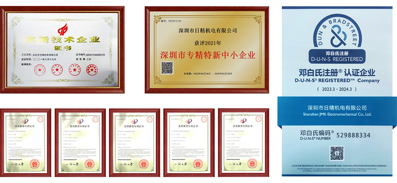 JMK Certificates