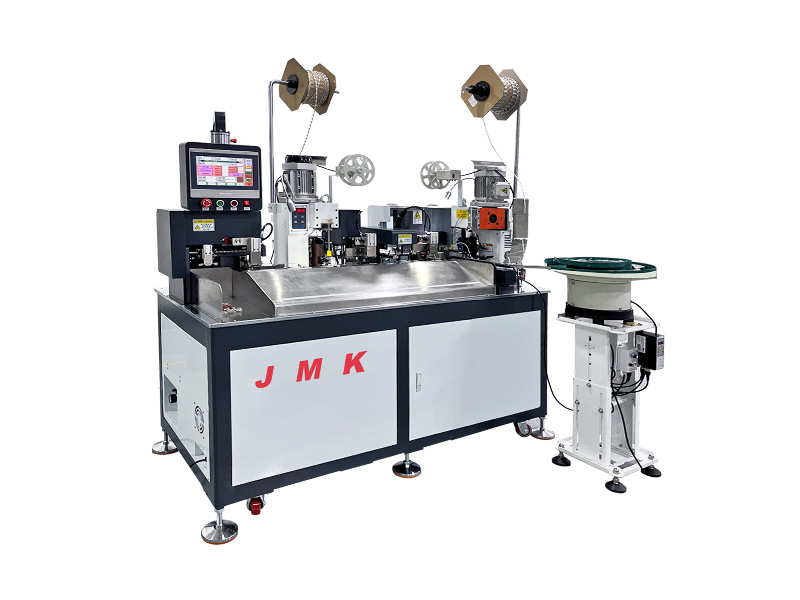 JM-205 Automatic Double Threading Jacket Terminal Machine