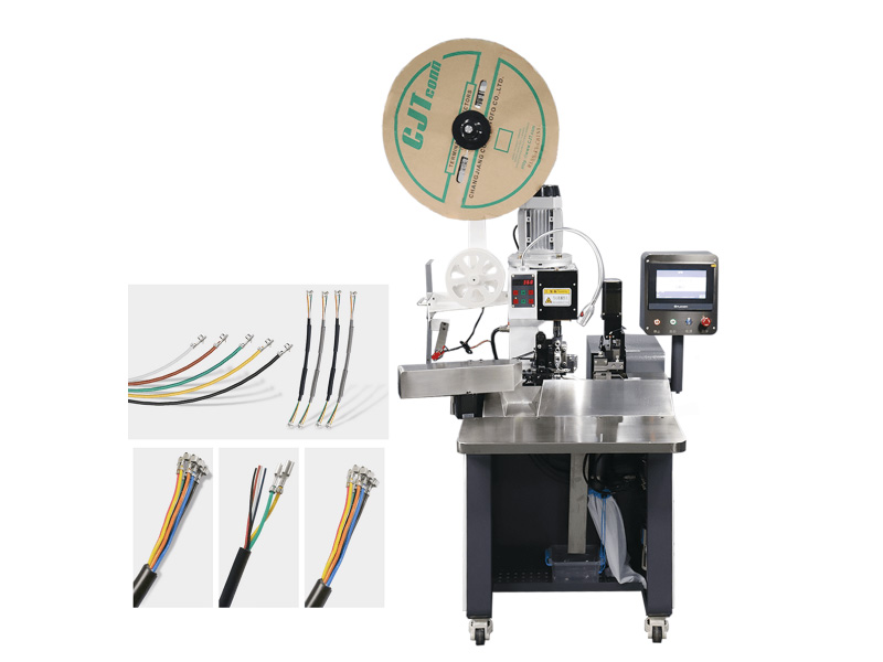 Multi-core Sheathed Wire Stripping and Terminating Machine