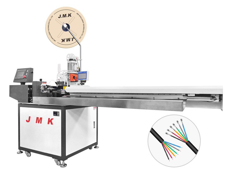 Multi-core wire Single-head end-dip tinning machine