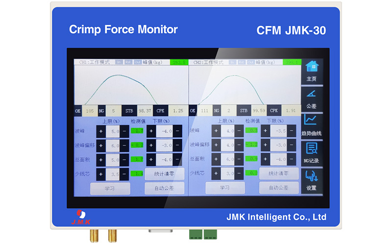 crimp force monitor