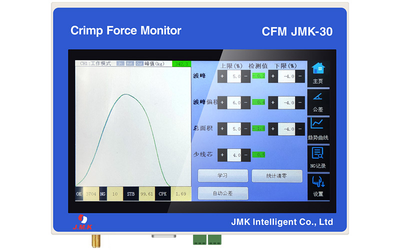 CFM crimping force monitor
