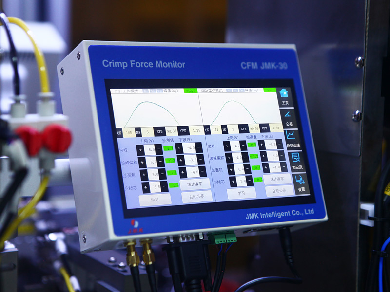 cable feeding of automatic wire harness crimping machine