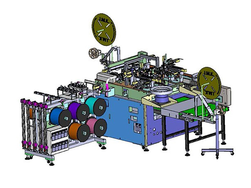 How to produce cable harness by crimping machine - JMK