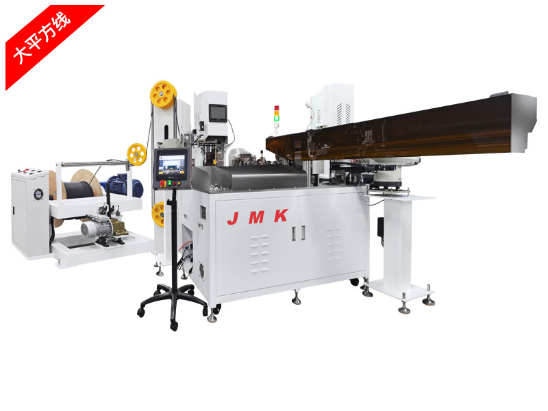 JMK Large Square Cable Bare Terminal Automatic Double End Crimping Machine