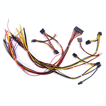 Multi-terminal housing insertion for combination wire harnesses