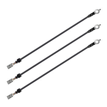Crimping of large gauge terminals with heat shrink tubing and waterproof plug insertion