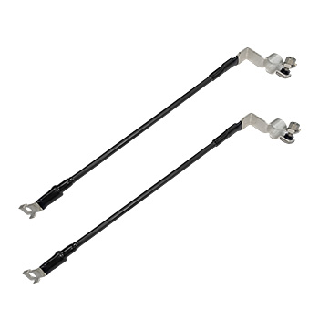 Dual-end crimping of large gauge wires with heat shrink tubing insertion