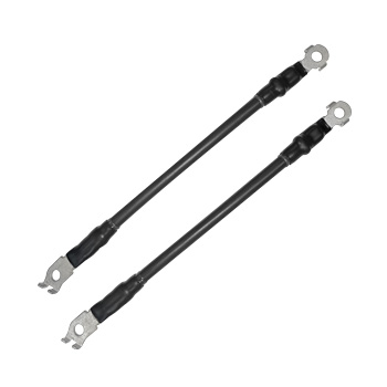 Dual-end crimping of large gauge terminals with heat shrink tubing insertion